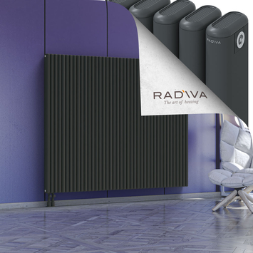 Kotto Aluminium Radiator 1500x1841 Dark Anthracite - Thumbnail