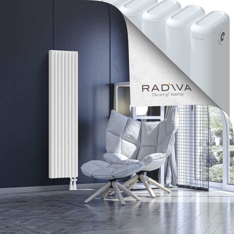 Kotto Aluminium Radiator 1500x356 White