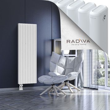 Kotto Aluminium Radiator 1500x491 White - Thumbnail