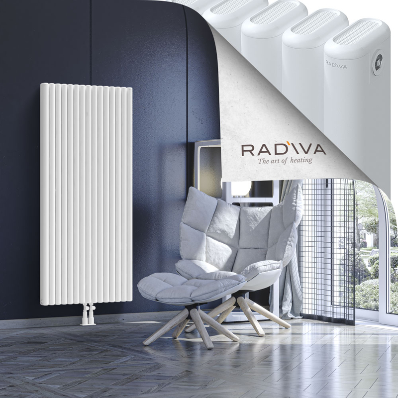 Kotto Aluminium Radiator 1500x671 White