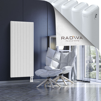 Kotto Aluminium Radiator 1500x671 White - Thumbnail