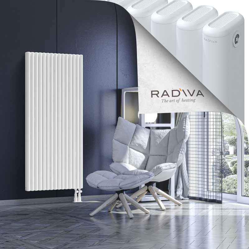 Kotto Aluminium Radiator 1500x671 White