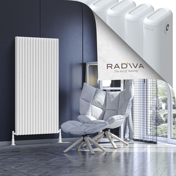 Kotto Aluminium Radiator 1500x716 White - Thumbnail