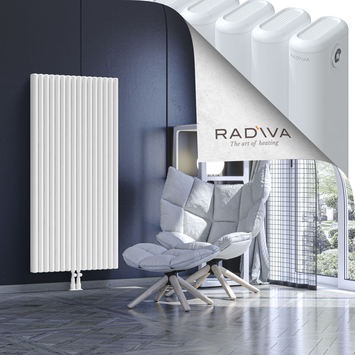 Kotto Aluminium Radiator 1500x716 White - Thumbnail