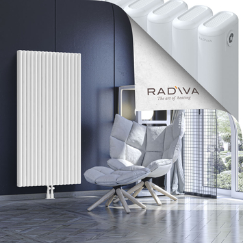 Kotto Aluminium Radiator 1500x761 White - Thumbnail