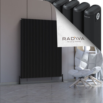 Kotto Aluminium Radiator 1600x1256 Black - Thumbnail