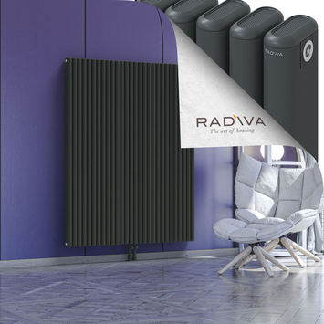 Kotto Aluminium Radiator 1600x1256 Dark Anthracite - Thumbnail