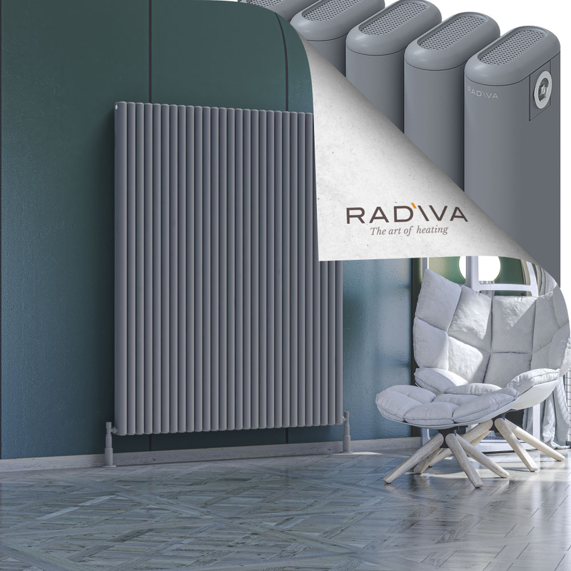 Kotto Aluminium Radiator 1600x1256 Grey