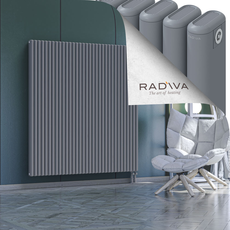 Kotto Aluminium Radiator 1600x1481 Grey