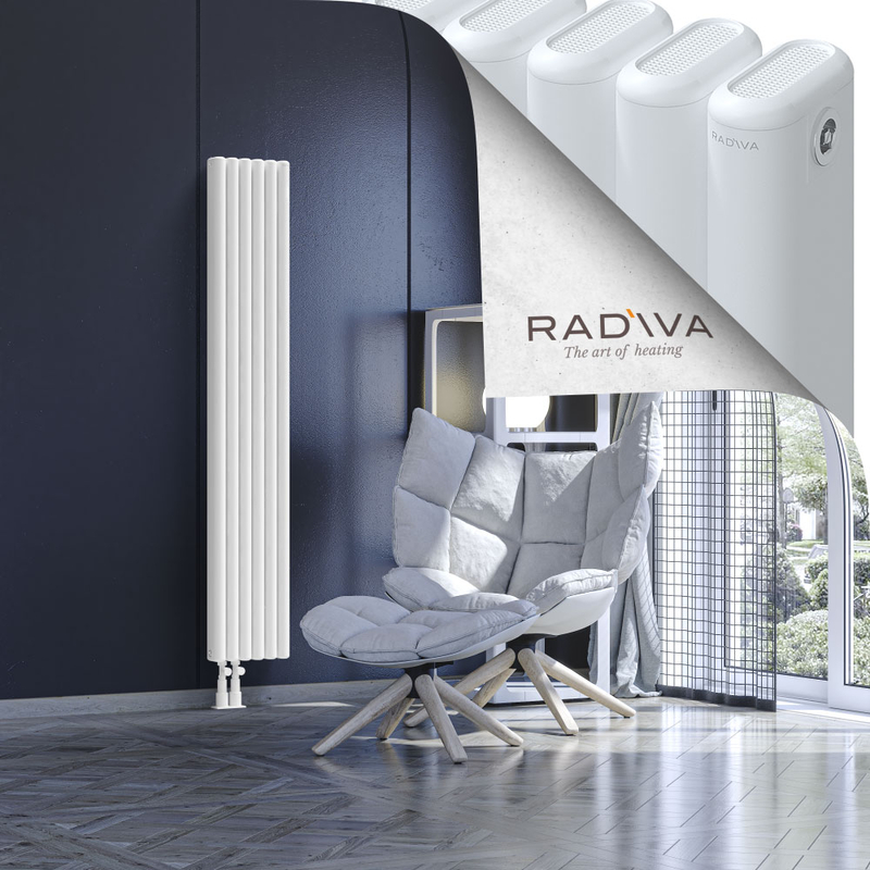 Kotto Aluminium Radiator 1600x266 White