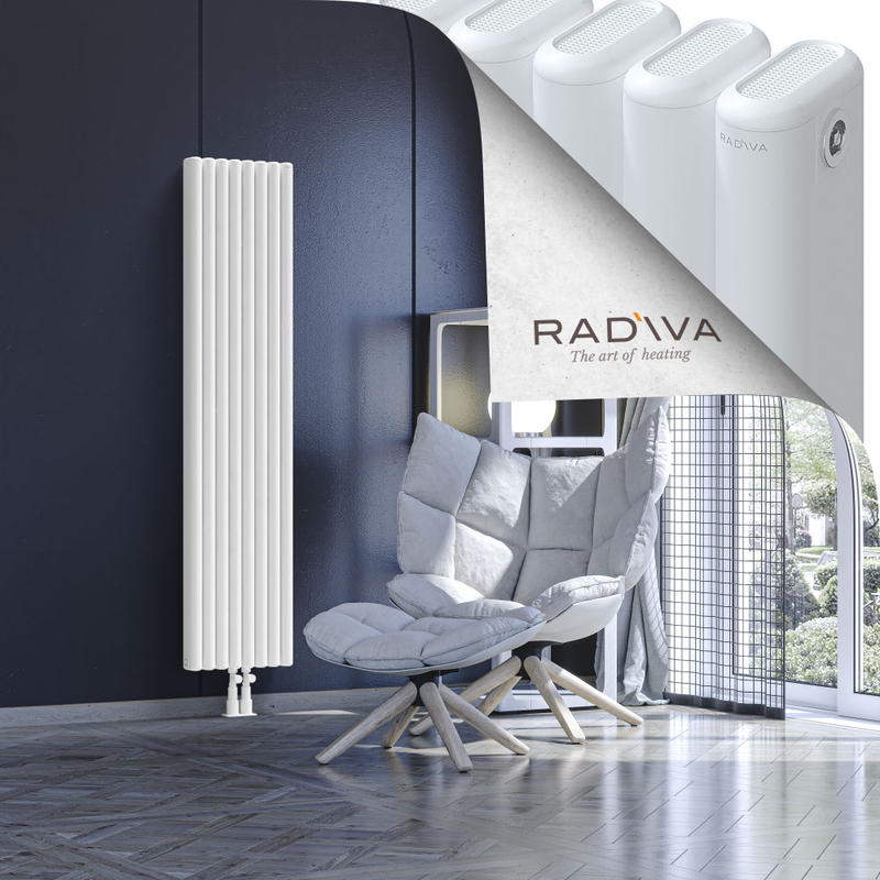 Kotto Aluminium Radiator 1600x356 White