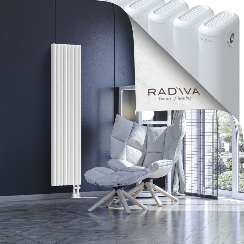 Kotto Aluminium Radiator 1600x356 White