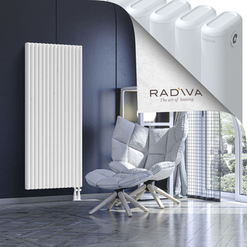 Kotto Aluminium Radiator 1600x671 White - Thumbnail