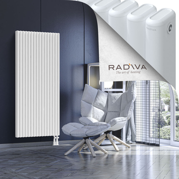 Kotto Aluminium Radiator 1600x716 White - Thumbnail