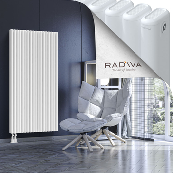 Kotto Aluminium Radiator 1600x806 White - Thumbnail