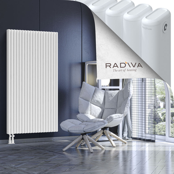 Kotto Aluminium Radiator 1600x851 White - Thumbnail