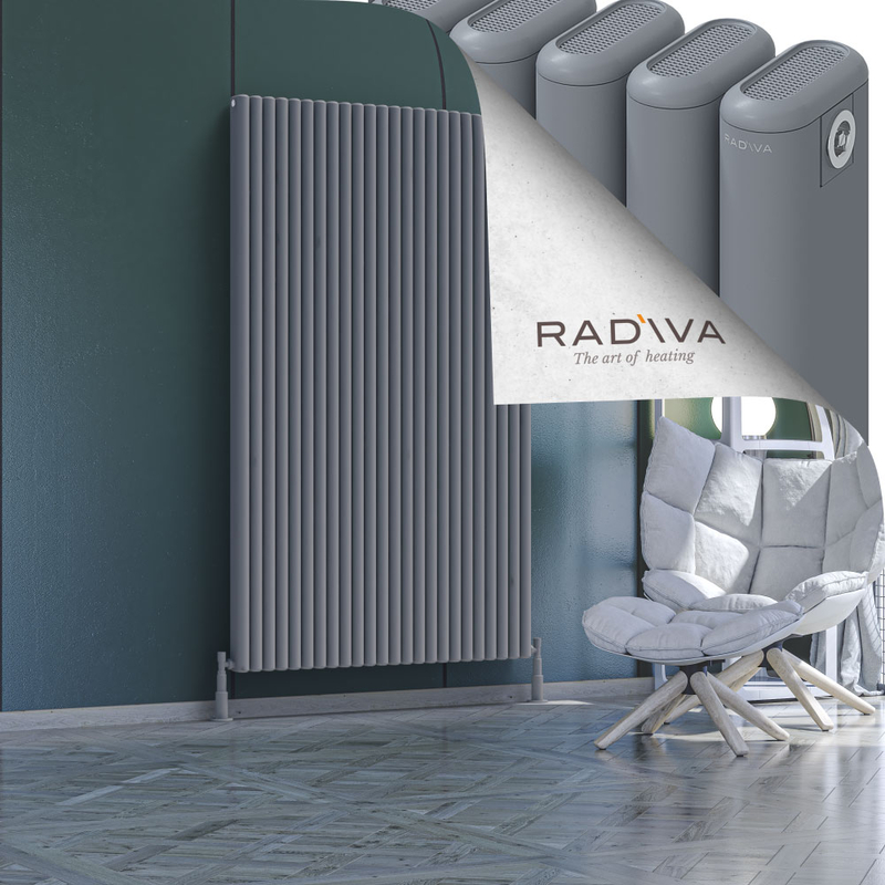 Kotto Aluminium Radiator 1800x1076 Grey