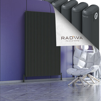 Kotto Aluminium Radiator 1800x1121 Dark Anthracite - Thumbnail