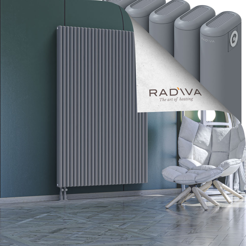 Kotto Aluminium Radiator 1800x1166 Grey