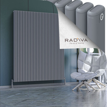 Kotto Aluminium Radiator 1800x1481 Grey - Thumbnail