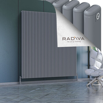 Kotto Aluminium Radiator 1800x1751 Grey - Thumbnail