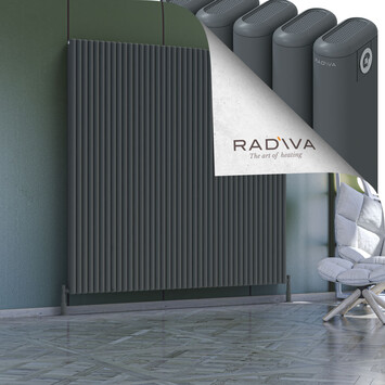 Kotto Aluminium Radiator 1800x1841 Anthracite - Thumbnail