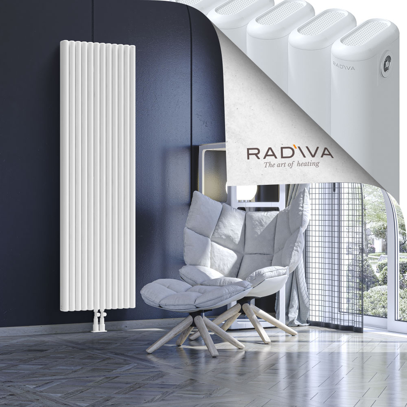 Kotto Aluminium Radiator 1800x536 White