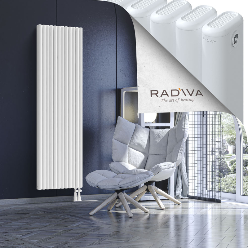 Kotto Aluminium Radiator 1800x536 White