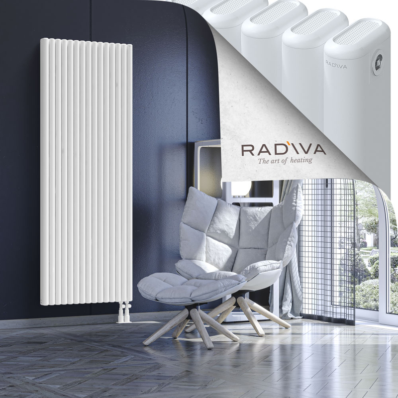 Kotto Aluminium Radiator 1800x671 White