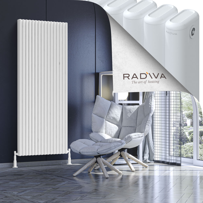 Kotto Aluminium Radiator 1800x716 White