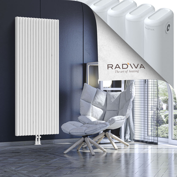 Kotto Aluminium Radiator 1800x716 White - Thumbnail