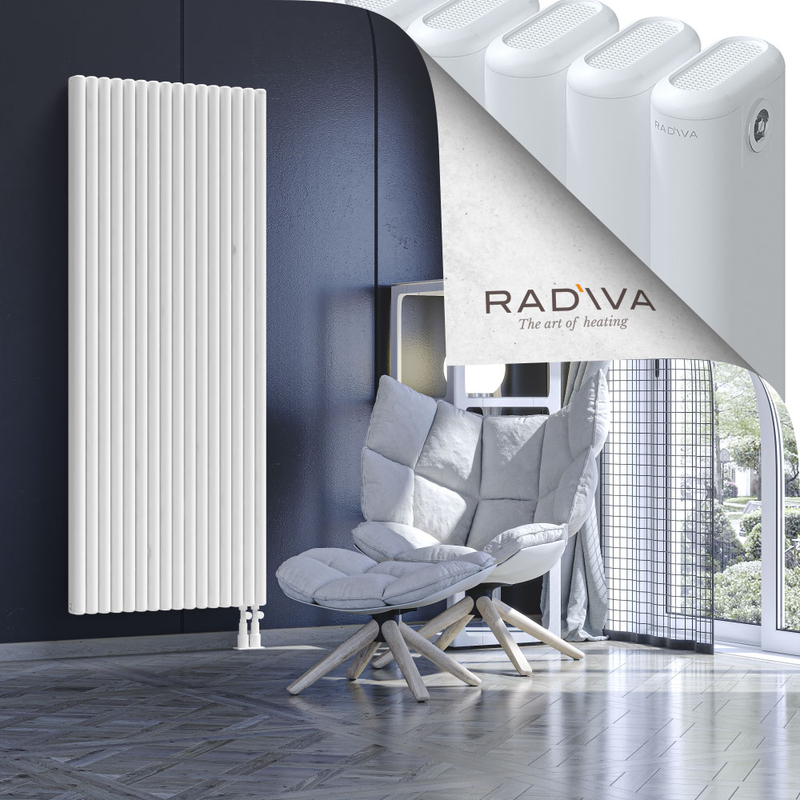 Kotto Aluminium Radiator 1800x716 White