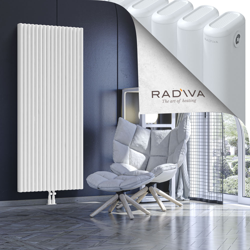 Kotto Aluminium Radiator 1800x761 White