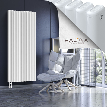 Kotto Aluminium Radiator 1800x761 White - Thumbnail