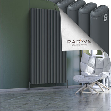 Kotto Aluminium Radiator 1900x1031 Anthracite - Thumbnail