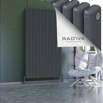 Kotto Aluminium Radiator 1900x1121 Anthracite - Thumbnail