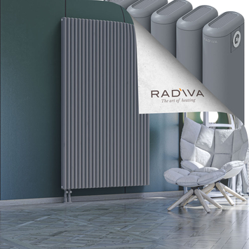 Kotto Aluminium Radiator 1900x1121 Grey - Thumbnail