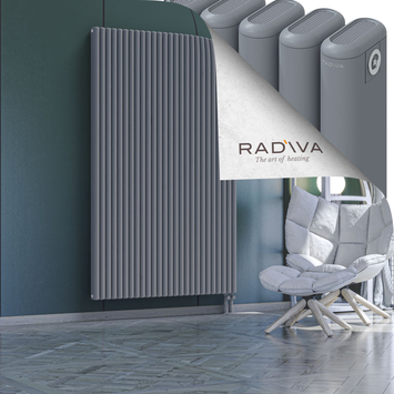 Kotto Aluminium Radiator 1900x1166 Grey - Thumbnail