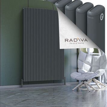 Kotto Aluminium Radiator 1900x1211 Anthracite - Thumbnail