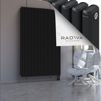 Kotto Aluminium Radiator 1900x1256 Black - Thumbnail