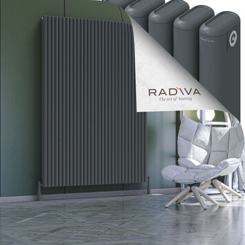 Kotto Aluminium Radiator 1900x1346 Anthracite - Thumbnail