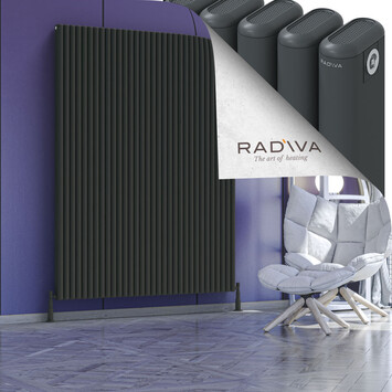 Kotto Aluminium Radiator 1900x1436 Dark Anthracite - Thumbnail