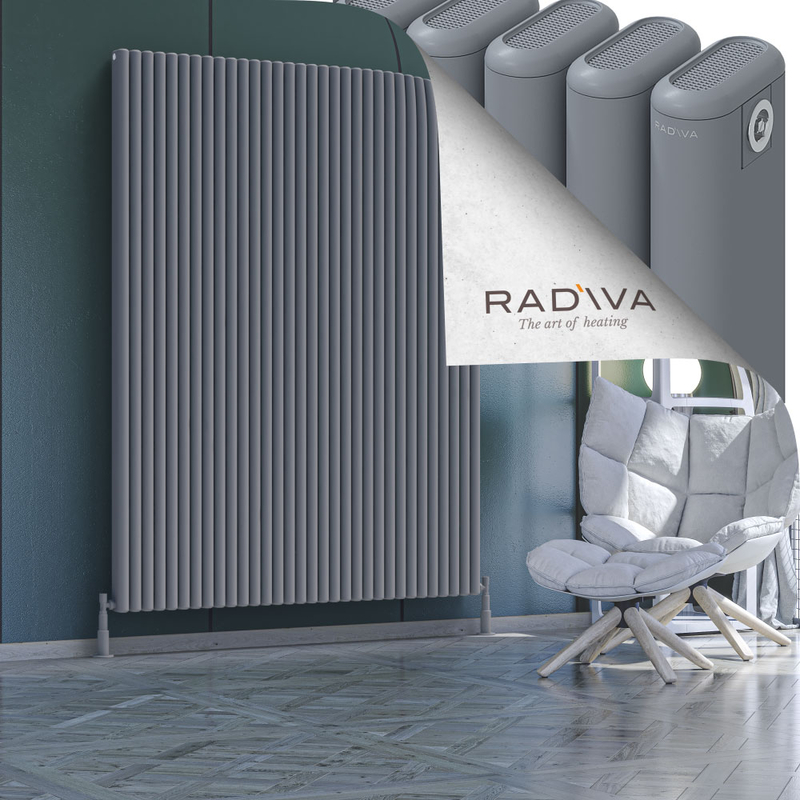 Kotto Aluminium Radiator 1900x1436 Grey