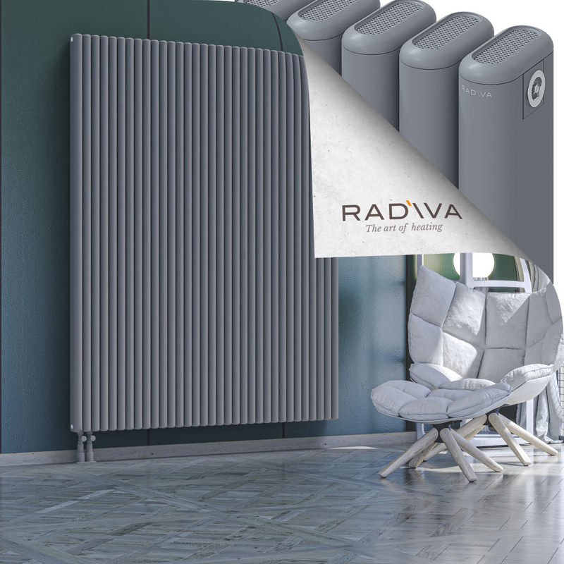 Kotto Aluminium Radiator 1900x1481 Grey