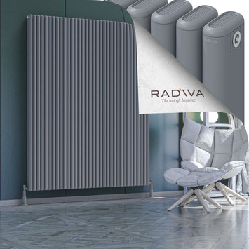 Kotto Aluminium Radiator 1900x1526 Grey - Thumbnail