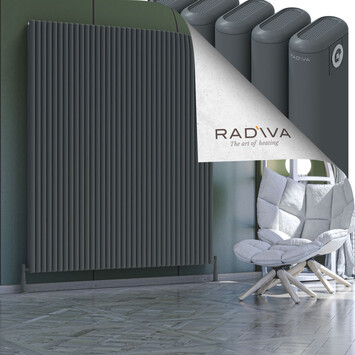 Kotto Aluminium Radiator 1900x1616 Anthracite - Thumbnail