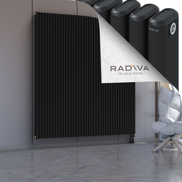 Kotto Aluminium Radiator 1900x1796 Black - Thumbnail