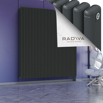 Kotto Aluminium Radiator 1900x1796 Dark Anthracite - Thumbnail