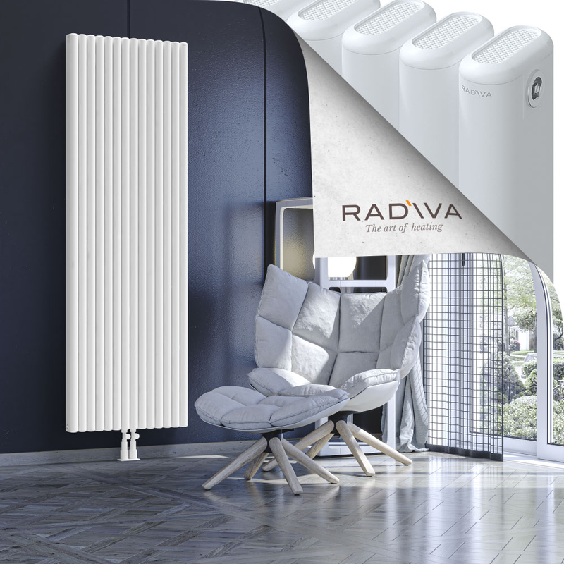 Kotto Aluminium Radiator 1900x626 White