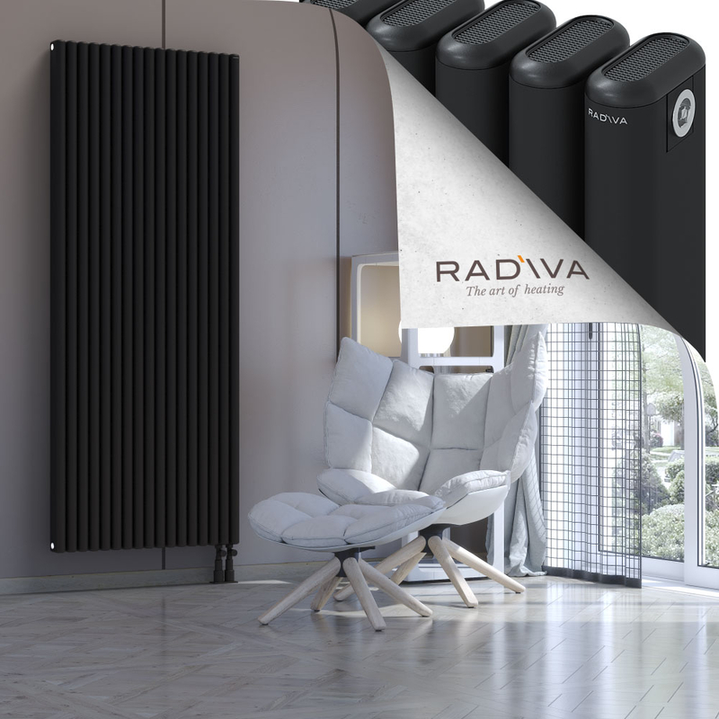 Kotto Aluminium Radiator 1900x761 Black